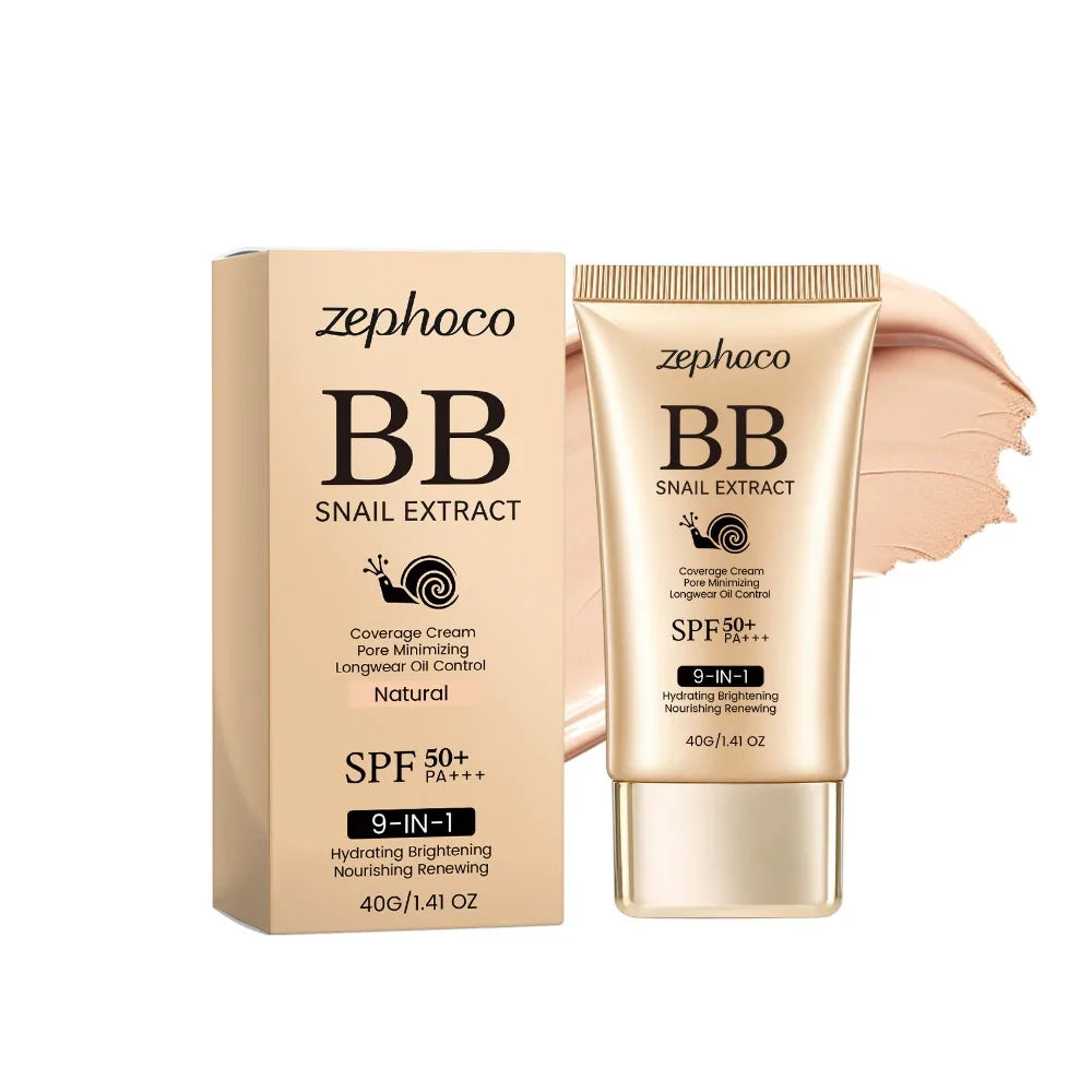 Multi-Effect Protection Bb Cream - Moisturizing Concealer for Facial Pores - Facial Mask for Protection and Makeup Coverage