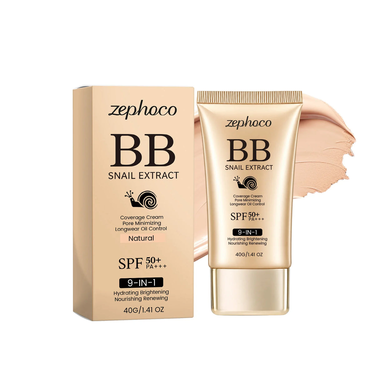 Multi-Effect Protection Bb Cream - Moisturizing Concealer for Facial Pores - Facial Mask for Protection and Makeup Coverage