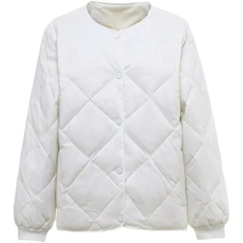 New Autumn Winter Jacket Parkas Warm Quilted Lightweight Women Coat Cotton Padded Jacket Cheap Wholesale Women's Clothing