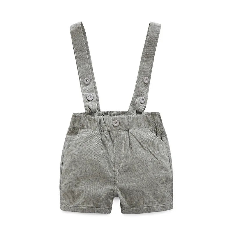 Boys Suits Blazers Clothes Suits For Wedding Formal Party Striped Baby Vest Shirt Pants Kids Boy Outerwear Clothing Set