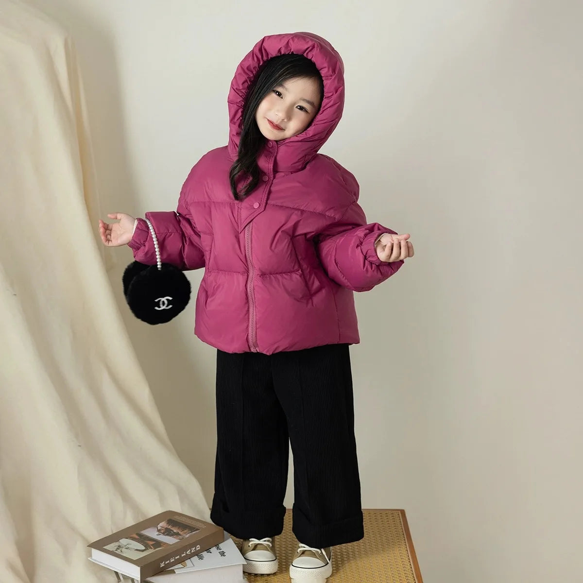 Children's coat, autumn and winter clothing, cotton jacket, new western-style children's winter thick cotton jacket, top jacket