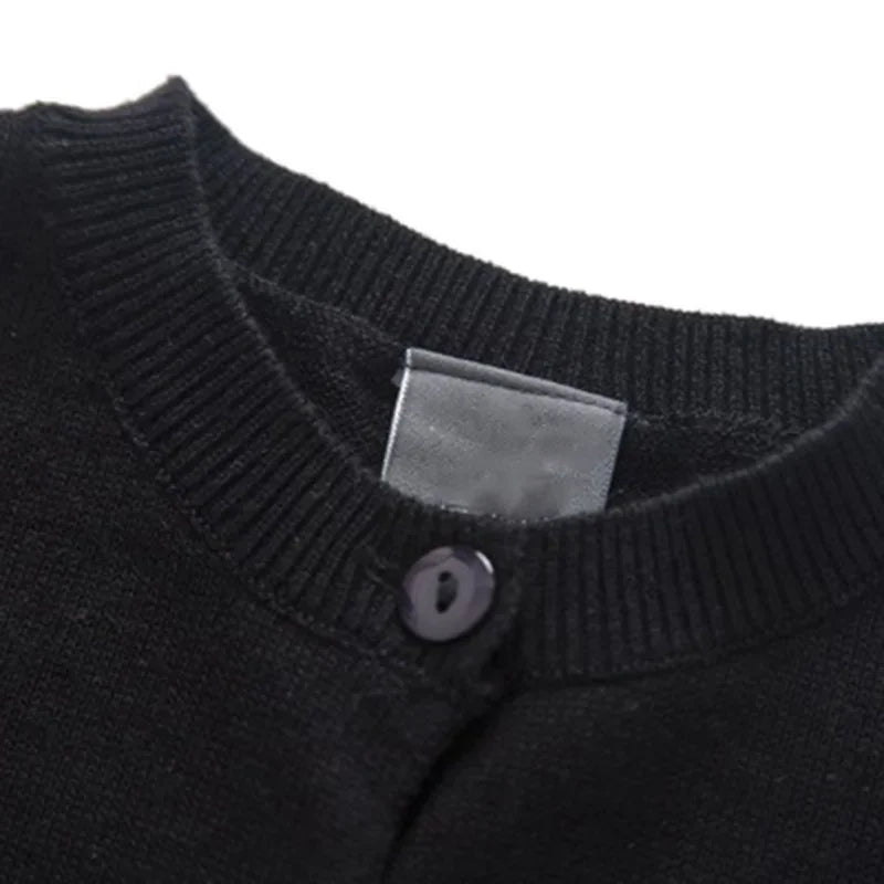 Spring Autumn Baby Boys Knitted Cardigan Warm Sweater Children Clothing Toddler Girls Sweaters Winter Kids Wear Baby Boy Clothes
