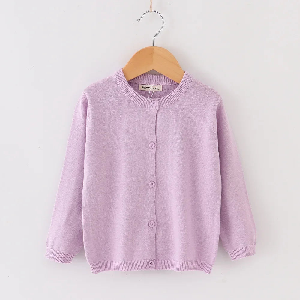 Spring Autumn Baby Boys Knitted Cardigan Warm Sweater Children Clothing Toddler Girls Sweaters Winter Kids Wear Baby Boy Clothes