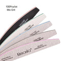 5/10PCS Klimonla Nail Files Durable High Quality Nail Files For Nails Manicure Salon Supplies Set 80/100/150/180/240 Grit