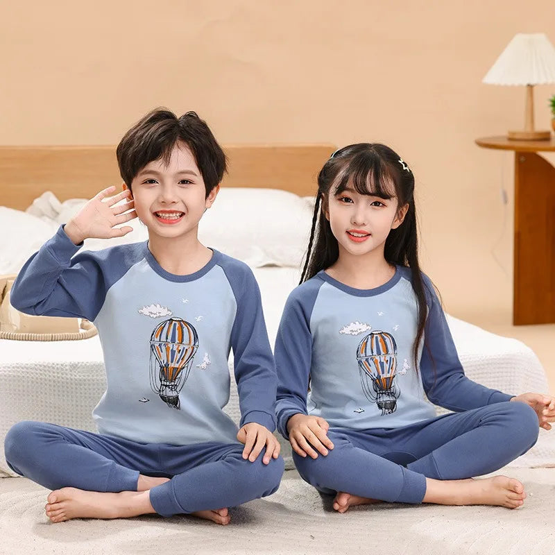 Kids Pajamas for Boys 2 3 4 5 6 7 8 9 10 11 12 14 Years Cotton Sleepwear Set Dinosaur Pyjamas Green Children Pijamas Clothing