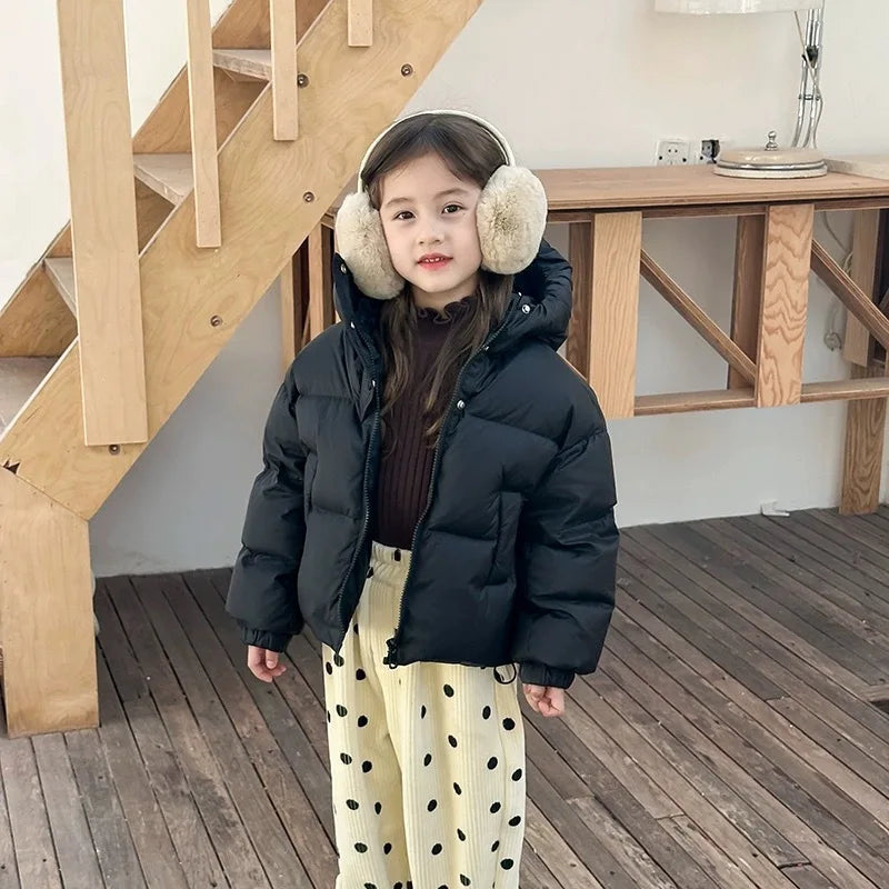 Children's coat, autumn and winter clothing, cotton jacket, new western-style children's winter thick cotton jacket, top jacket