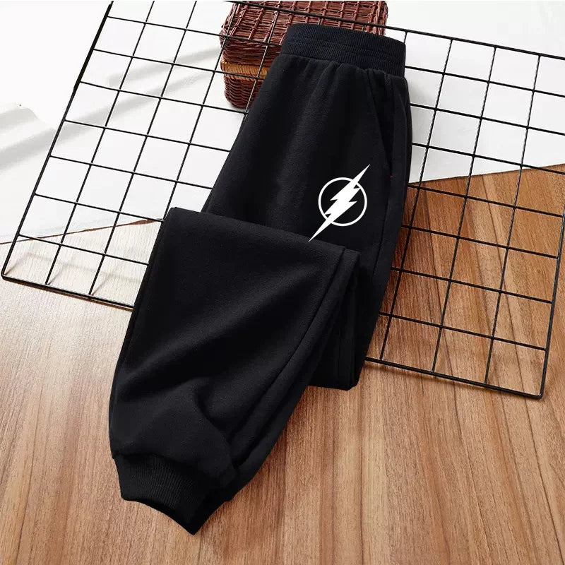 2024 Children Brand Trousers Excavator Cartoon Long Pants Little Boys Outdoor Sweatpants Fall Casual Clothing 3-13Y