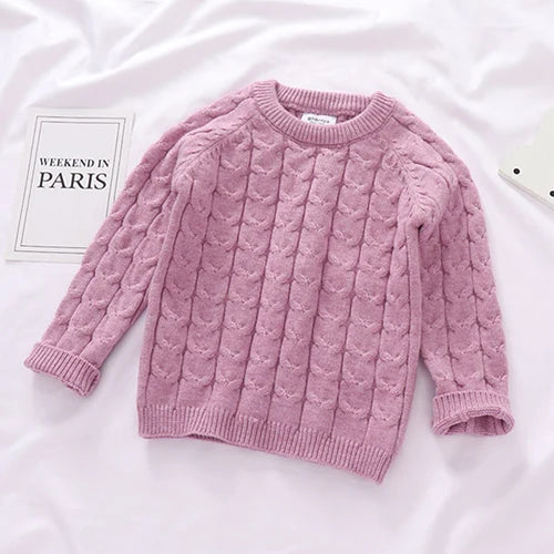Autumn Toddler Boys Girls Clothing Set Sweater + Pants 2pcs/Suit Infant Boys Knit Suit Thick Warm Winter Baby Girls Boys Clothes