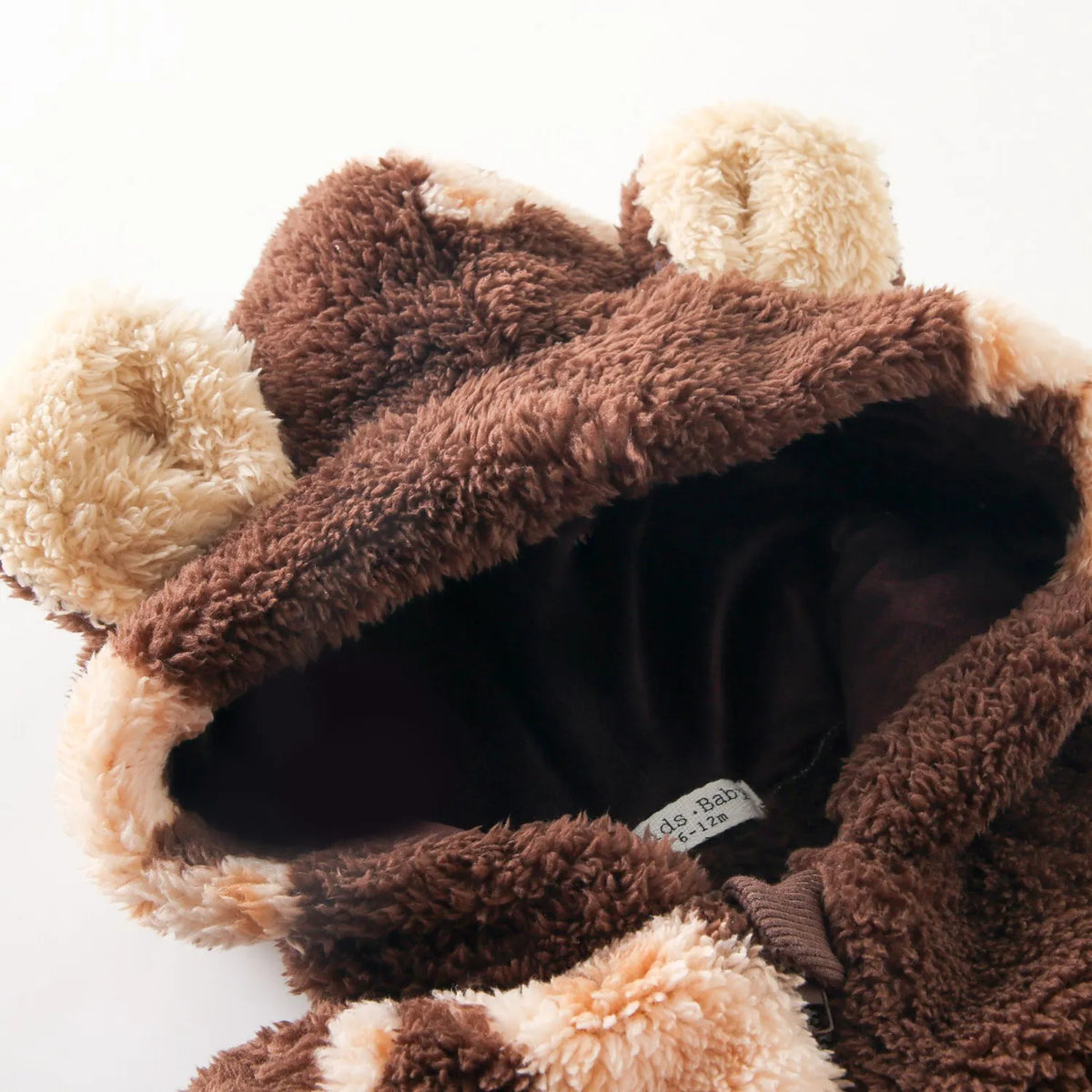 Sanlutoz Cute Winter Zipper Long Sleeve Baby Rompers Clothing Warm Hooded Thickened Animal