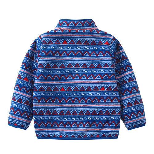 2-8T All Printed Children Clothing for Boys Girls Winter Fleece Jackets Zipper Cute Clothes Animals Hot Selling Thick Baby Coats