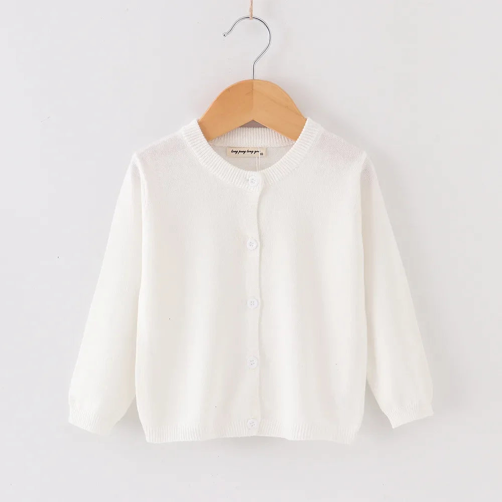 Spring Autumn Baby Boys Knitted Cardigan Warm Sweater Children Clothing Toddler Girls Sweaters Winter Kids Wear Baby Boy Clothes
