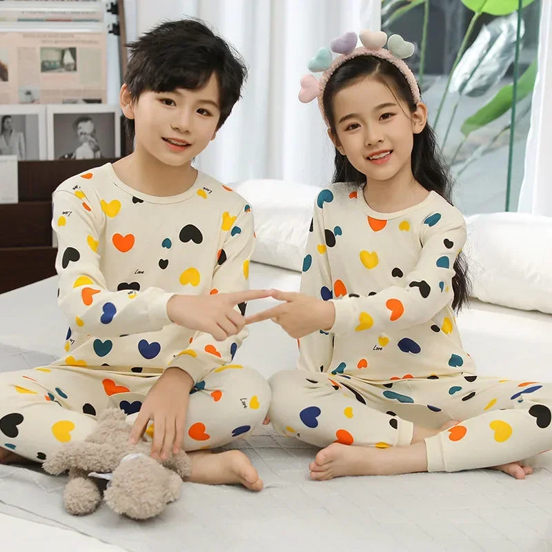 Kids Pajamas for Boys 2 3 4 5 6 7 8 9 10 11 12 14 Years Cotton Sleepwear Set Dinosaur Pyjamas Green Children Pijamas Clothing